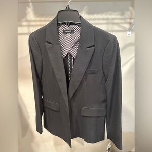 Black Nine West Seersucker blazer NWT